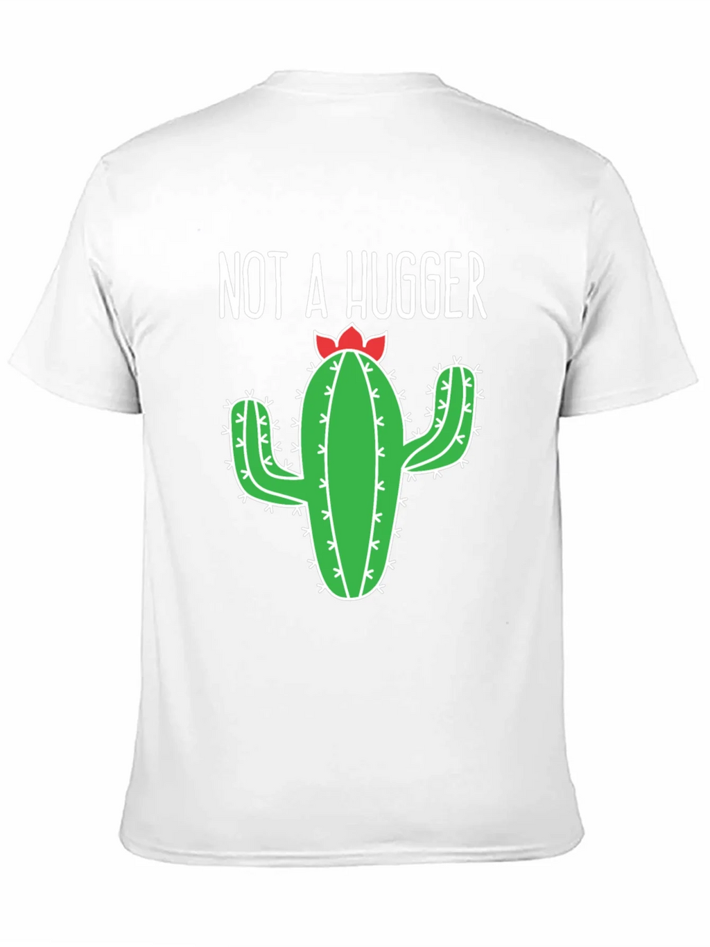 Not A Hugger Cactus Graphic T-Shirt - Unisex product image 2