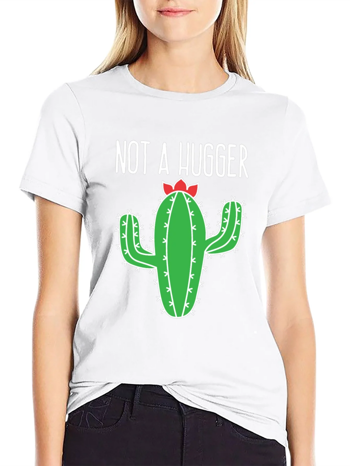 Not A Hugger Cactus Graphic T-Shirt - Unisex product image 11