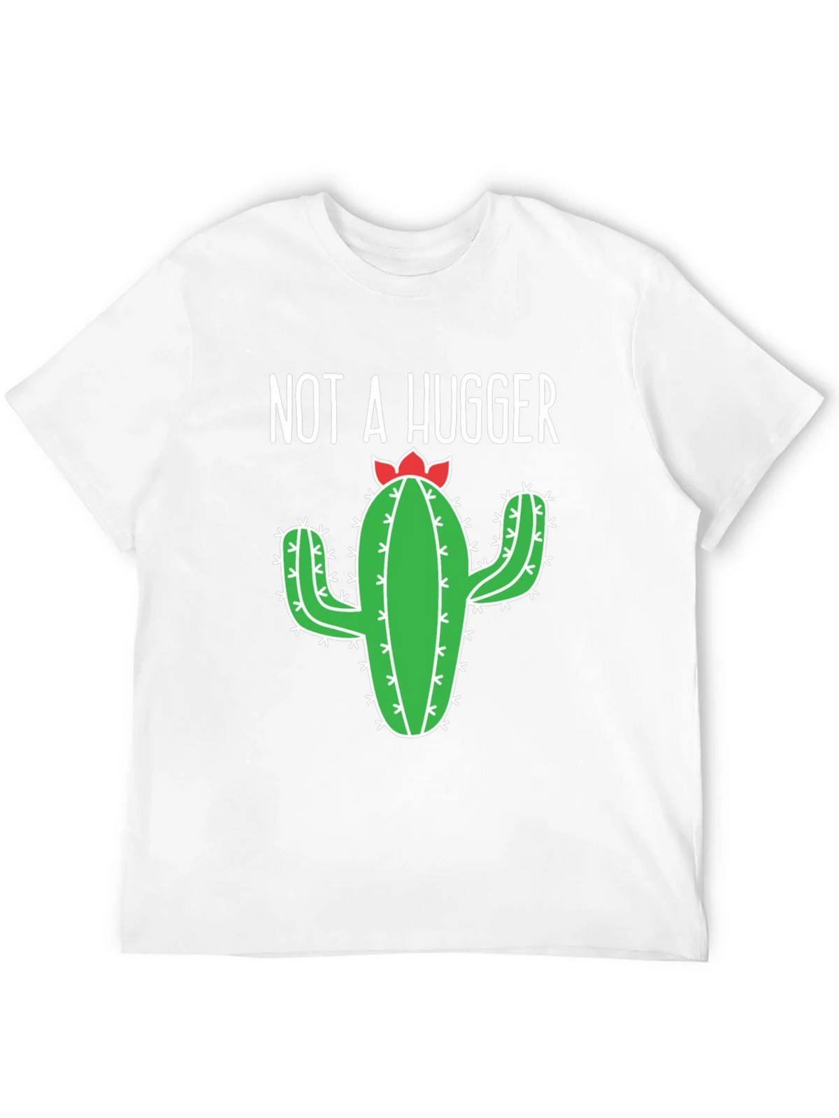 Not A Hugger Cactus Graphic T-Shirt - Unisex product image 3