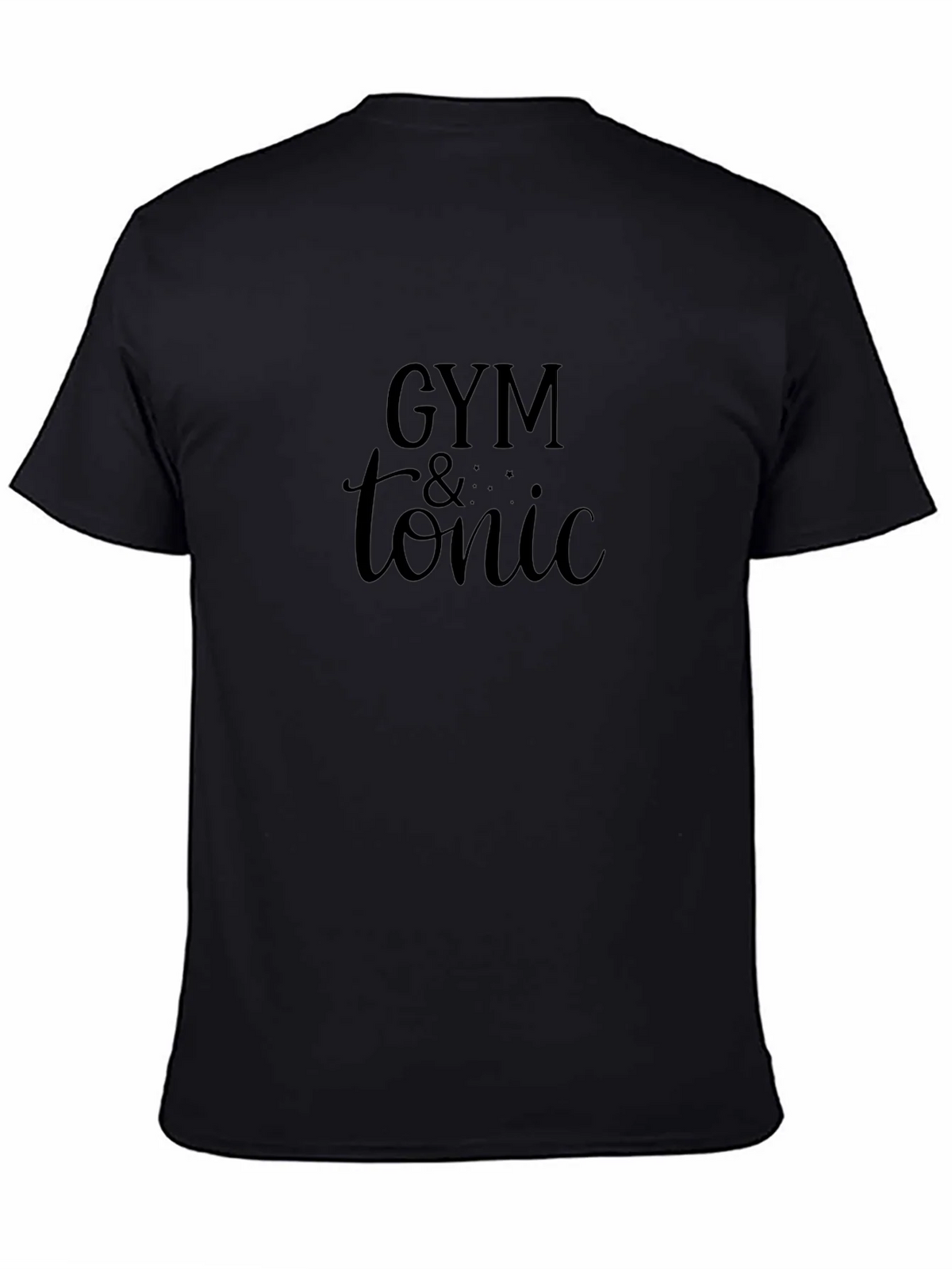 Gym & Tonic Black Graphic Tee product image 7