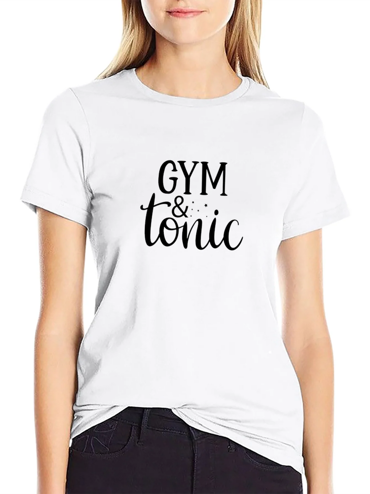 Gym & Tonic Black Graphic Tee product image 11