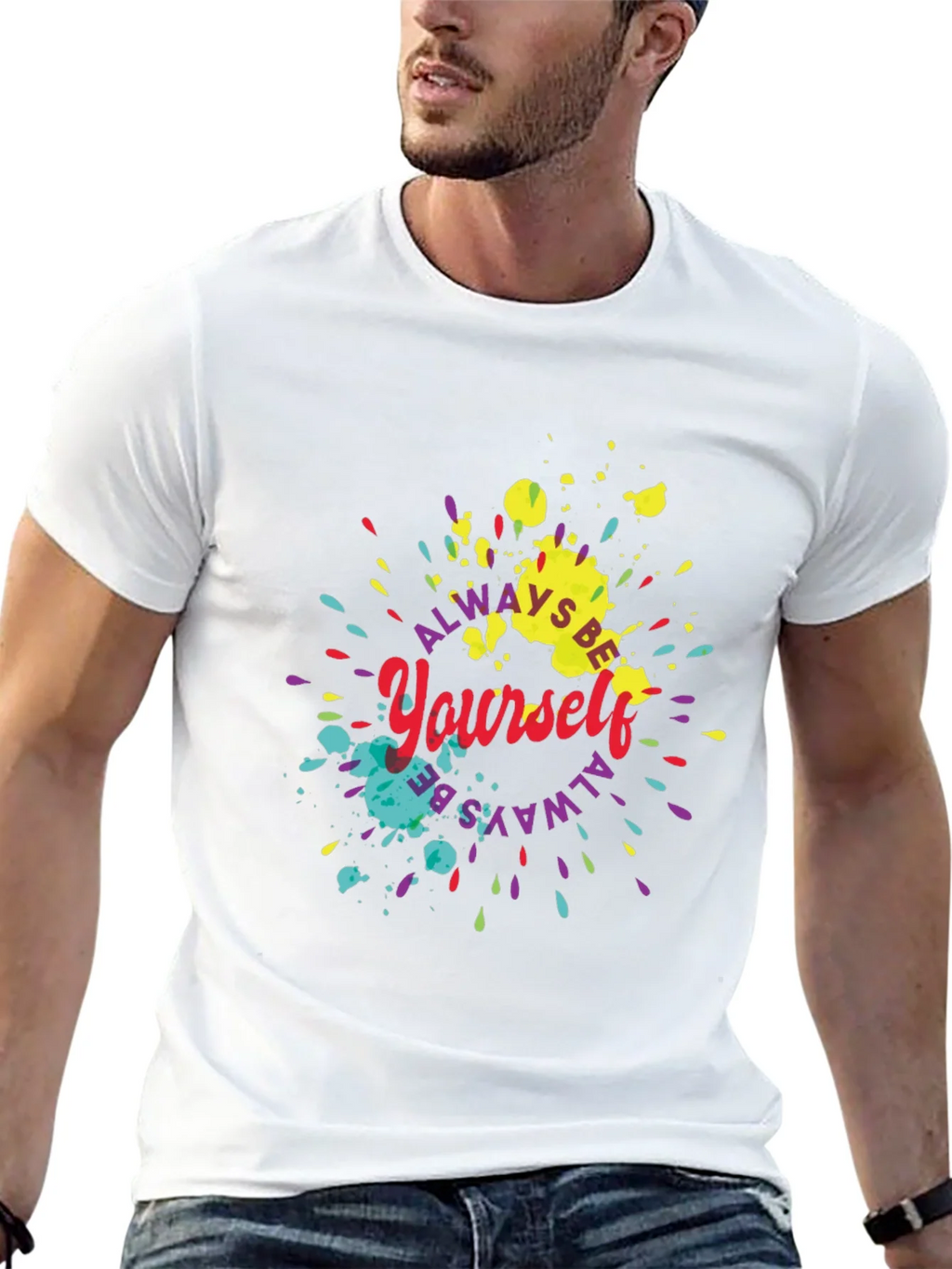 Always Be Yourself Graphic Tee product image 4