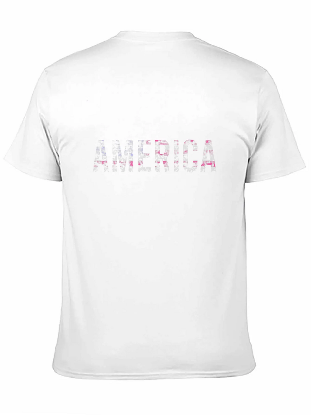 America Patriotic Graphic Print Mens T-Shirt product image 1