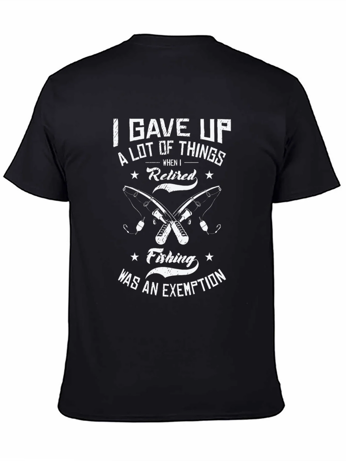 Retired Fishing T-Shirt - Fishermans Exemption product image 7