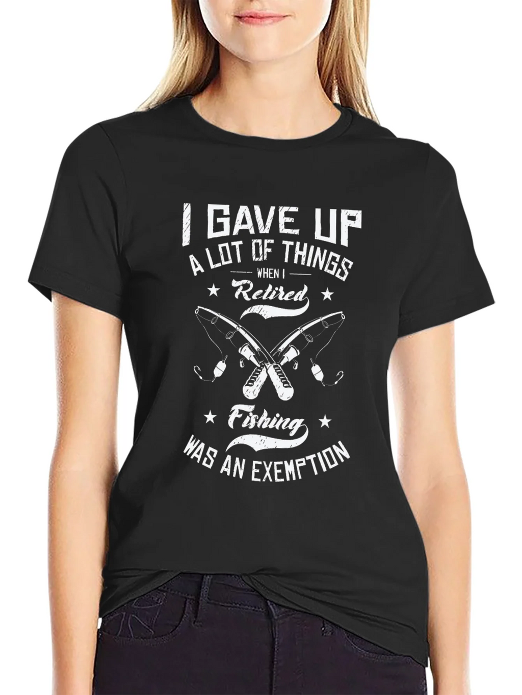 Retired Fishing T-Shirt - Fishermans Exemption product image 5