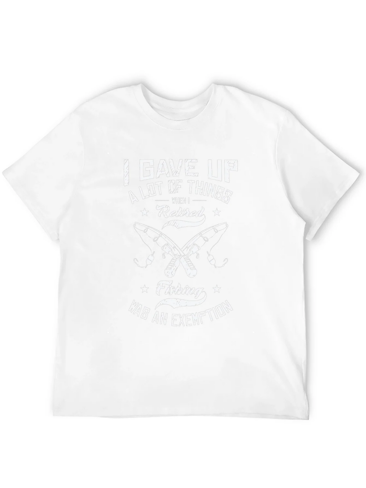 Retired Fishing T-Shirt - Fishermans Exemption product image 3
