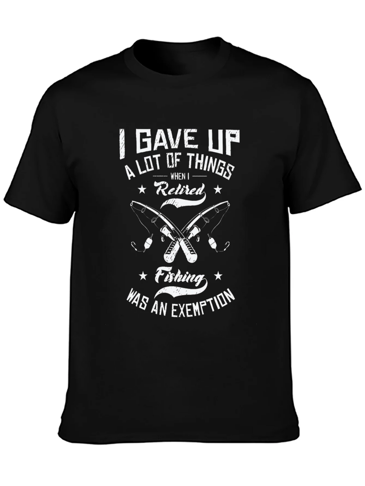 Retired Fishing T-Shirt - Fishermans Exemption product image 6