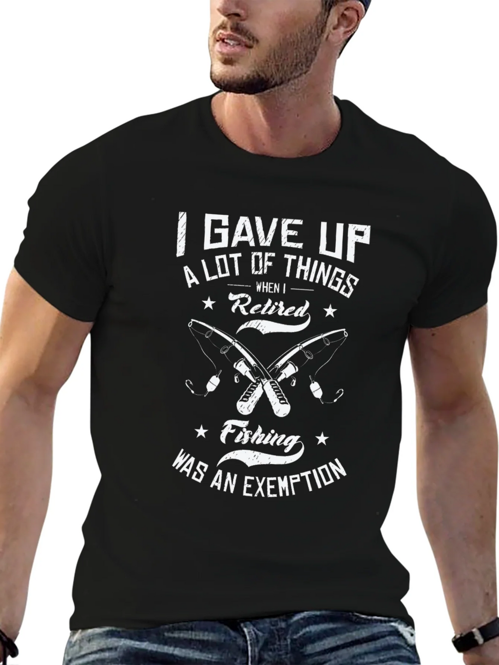 Retired Fishing T-Shirt - Fishermans Exemption product image 9