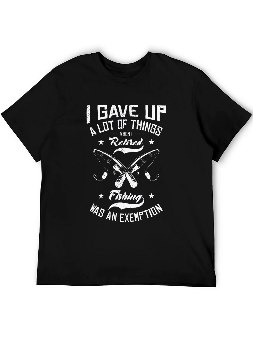 Retired Fishing T-Shirt - Fishermans Exemption product image 8