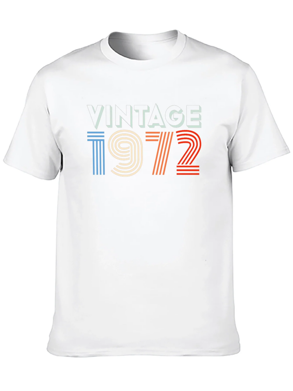 Vintage 1972 Graphic Tee - Retro Birthday Shirt product image 12