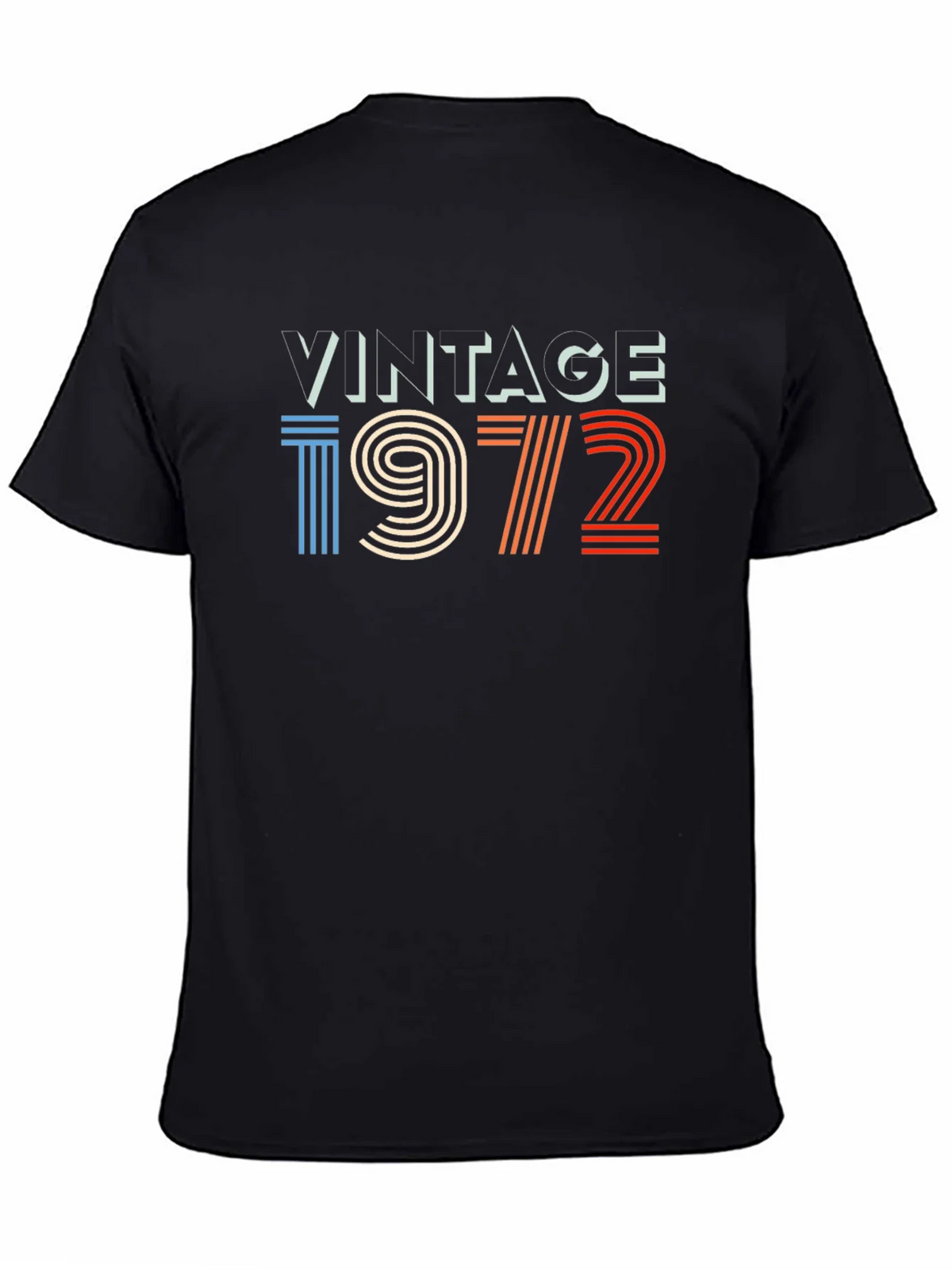 Vintage 1972 Graphic Tee - Retro Birthday Shirt product image 7