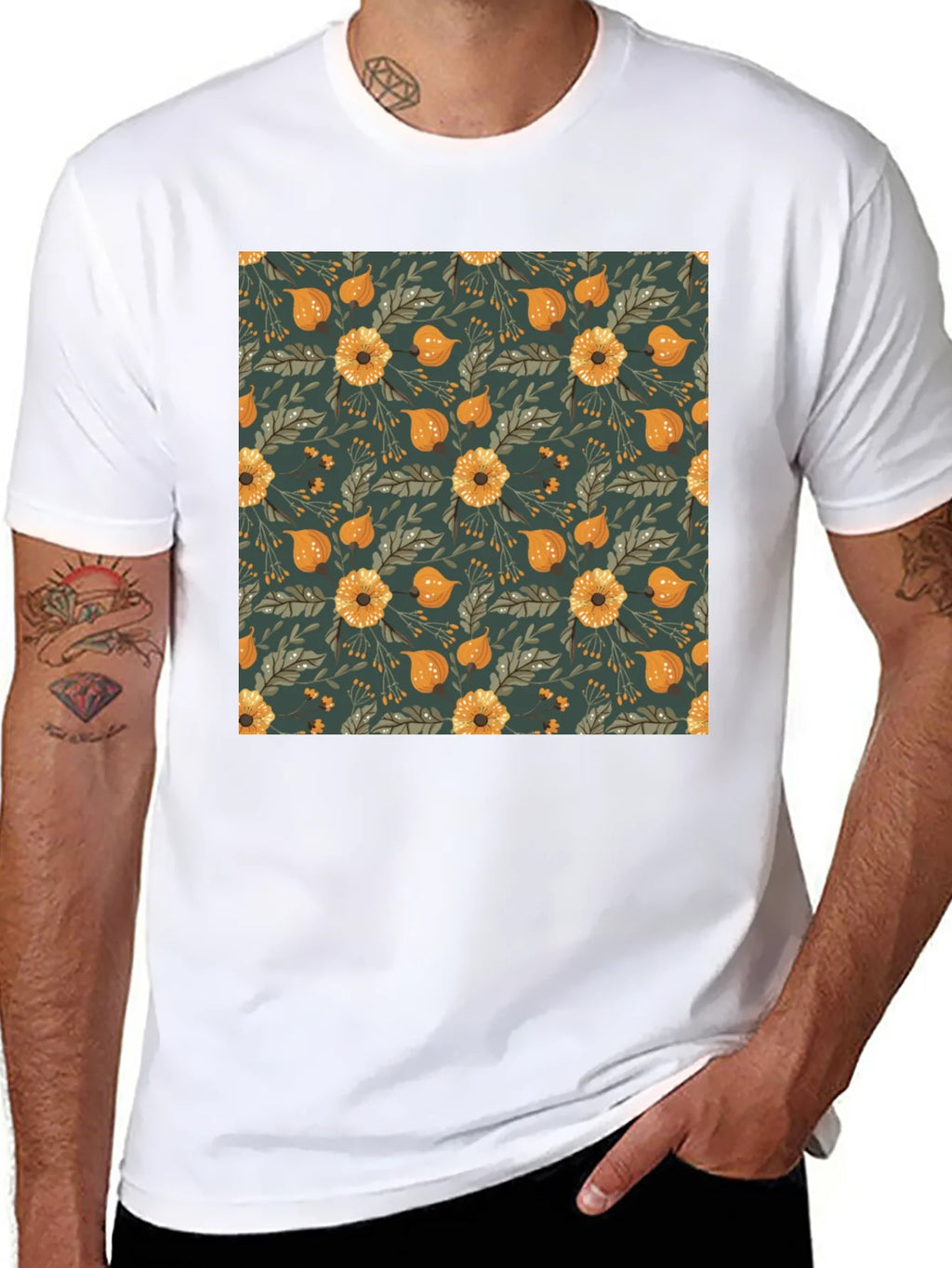 Floral Patterned T-Shirt product image 10