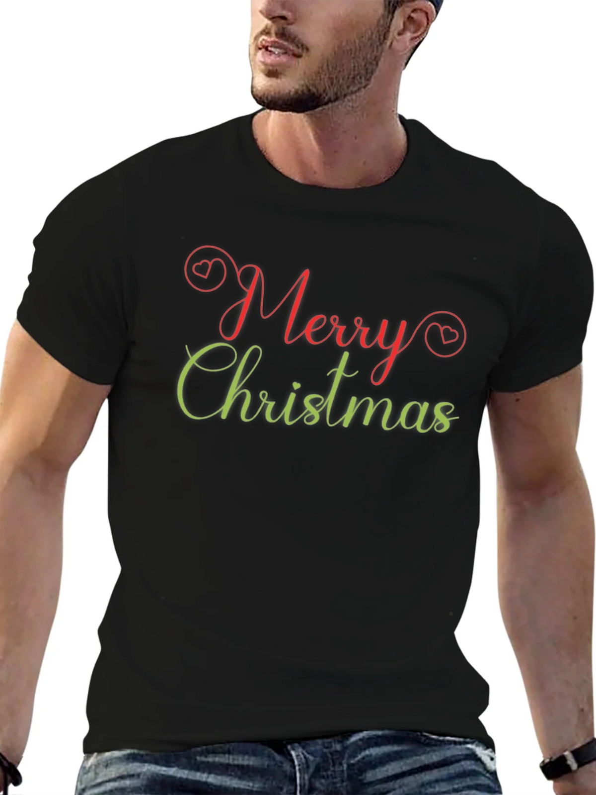 Merry Christmas Graphic T-Shirt product image 9