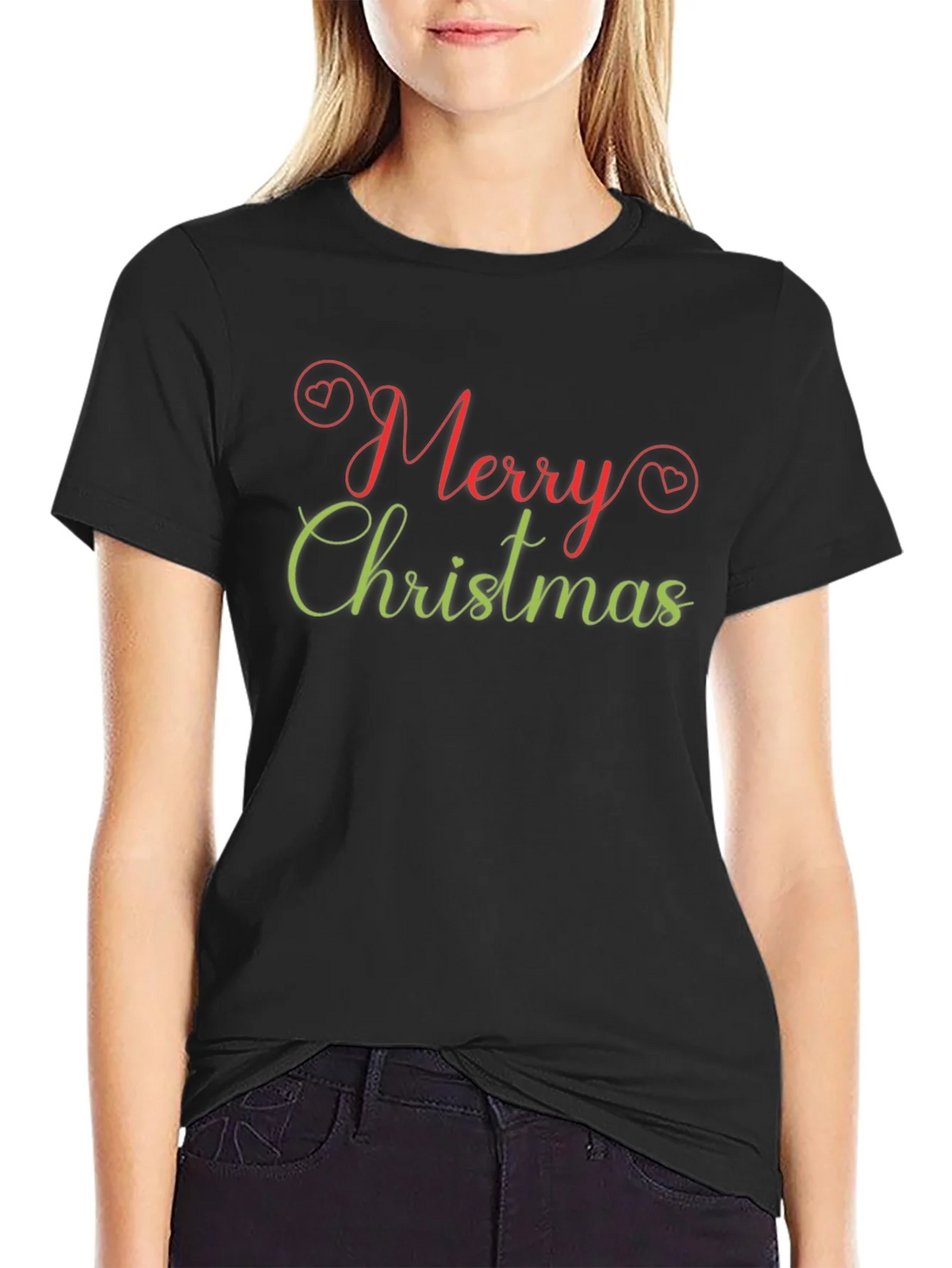 Merry Christmas Graphic T-Shirt product image 5