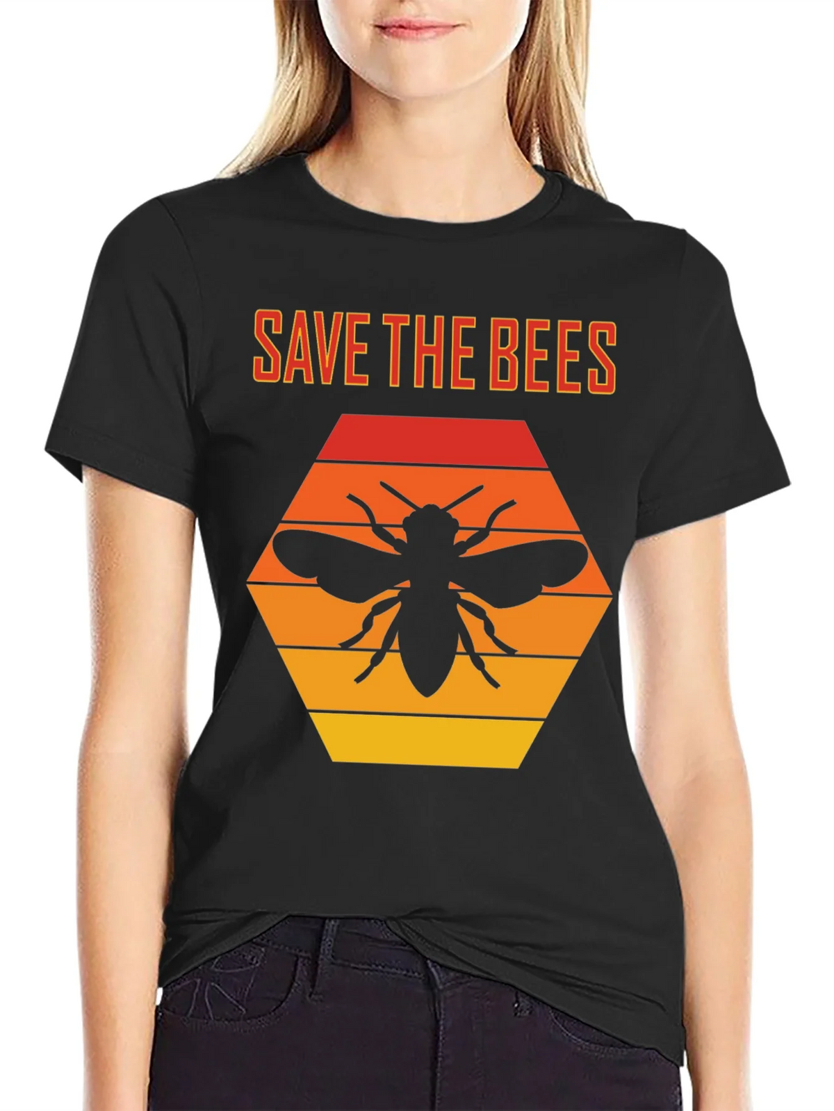 Save the Bees T-Shirt - Honeybee Graphic Tee product image 5