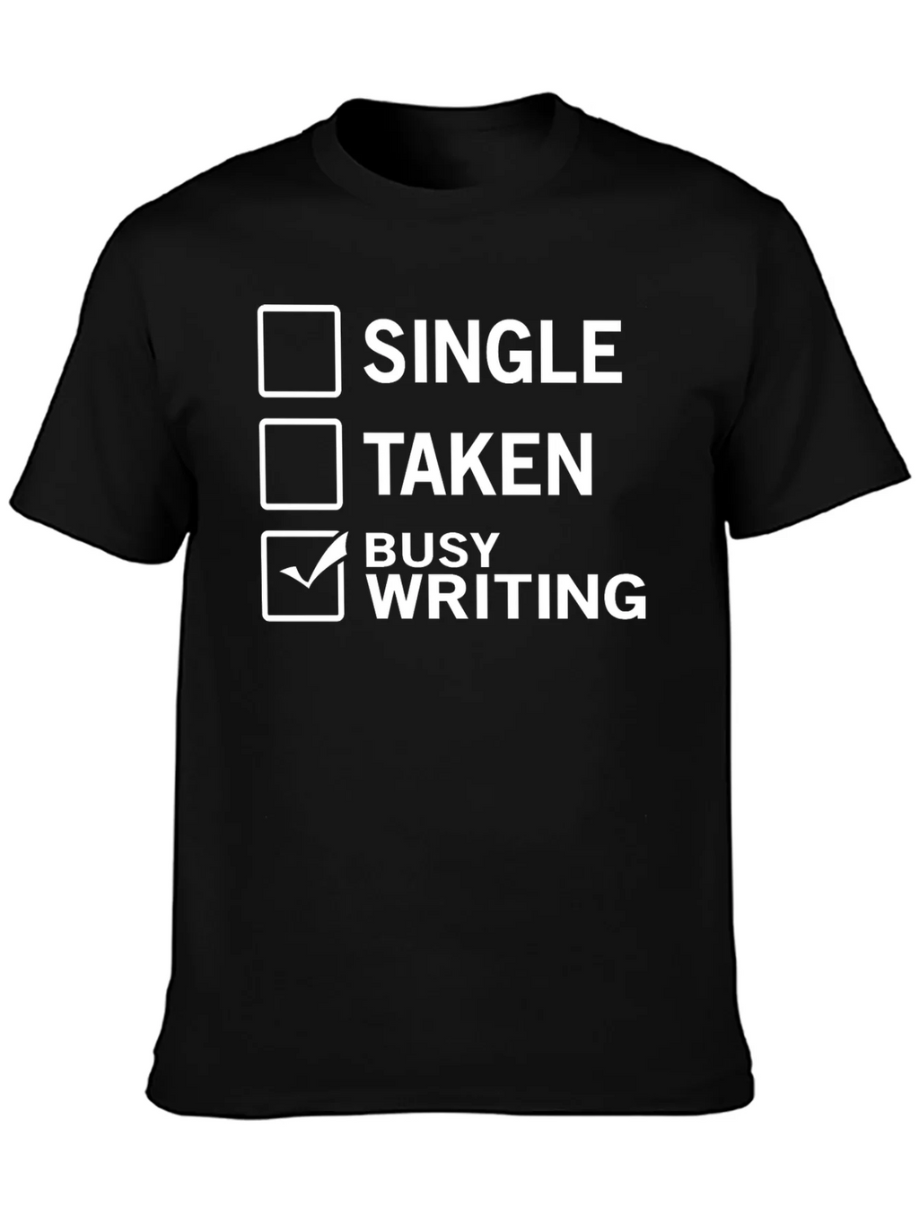 Busy Writing Graphic T-Shirt product image 6