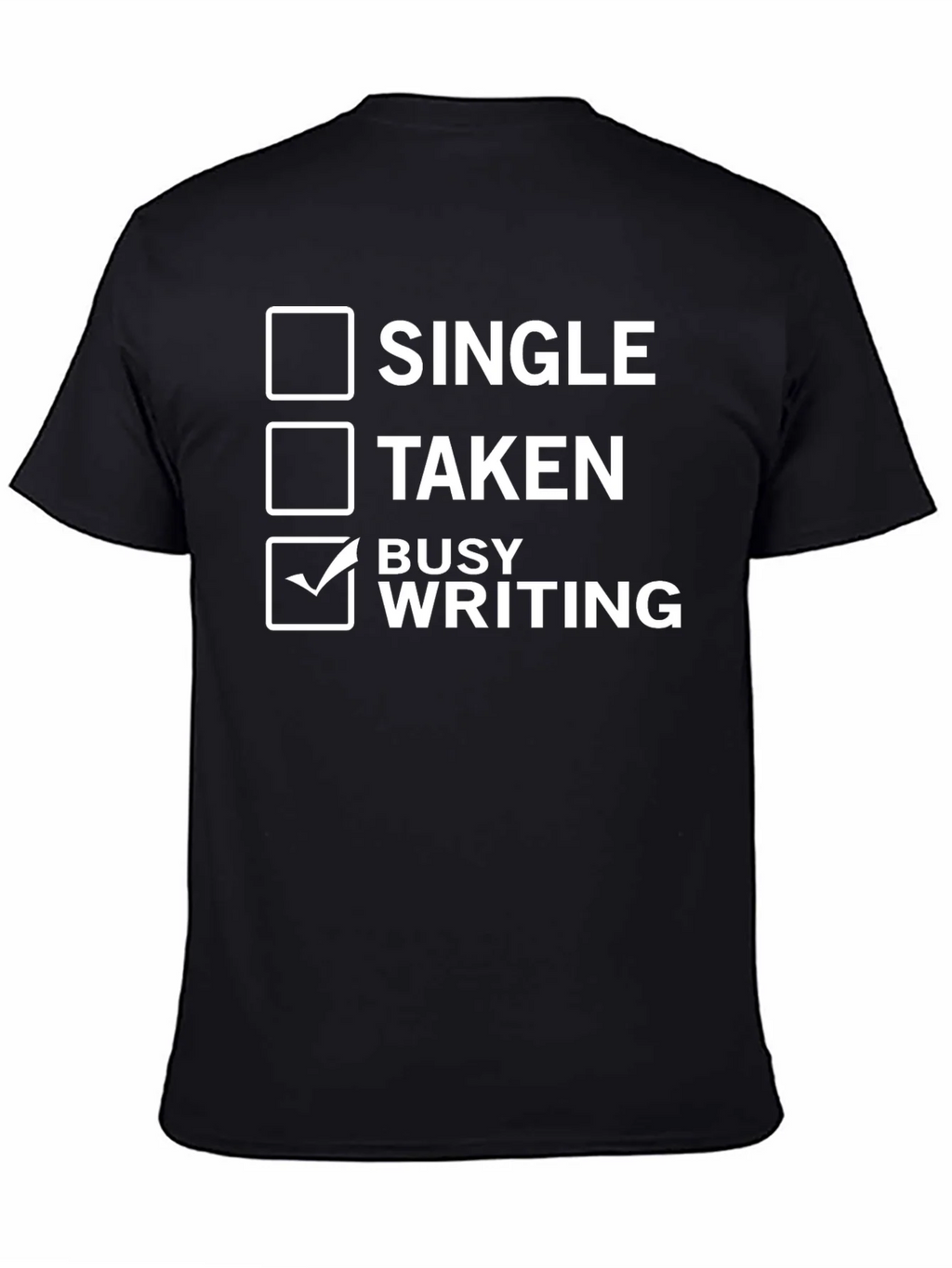 Busy Writing Graphic T-Shirt product image 7
