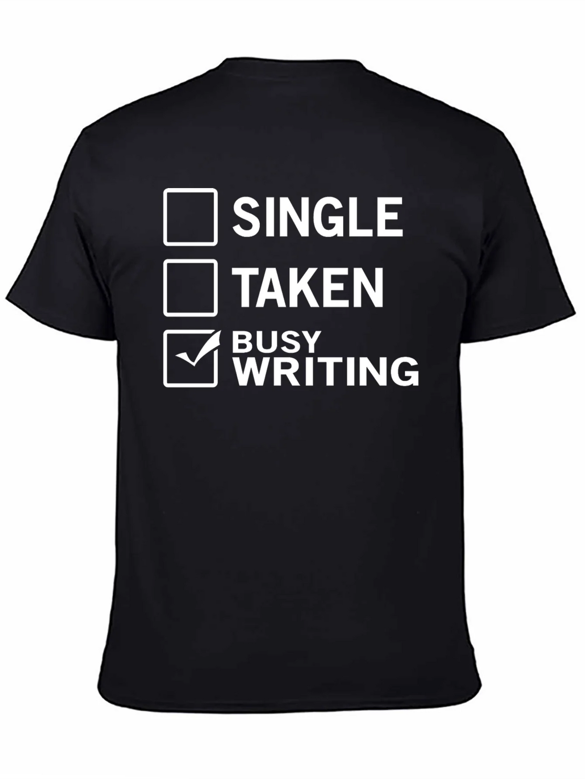 Busy Writing Graphic T-Shirt product image 7