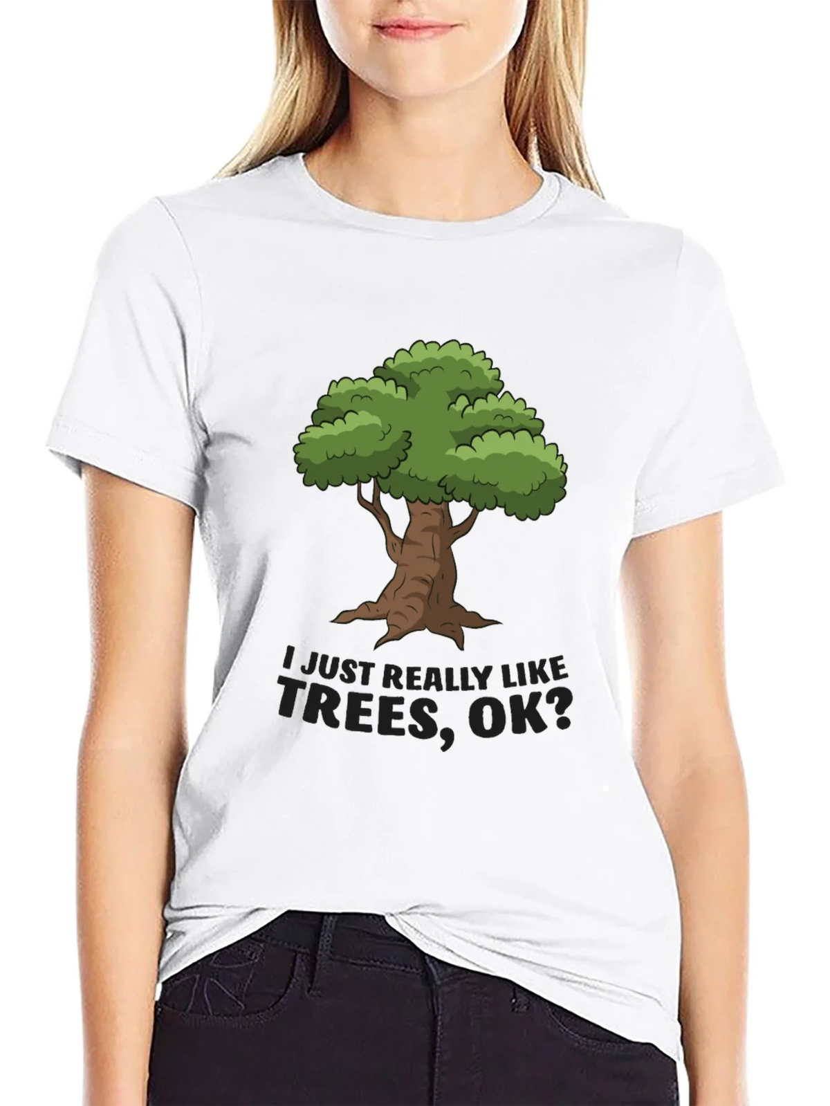 I Just Really Like Trees OK? T-Shirt product image 11