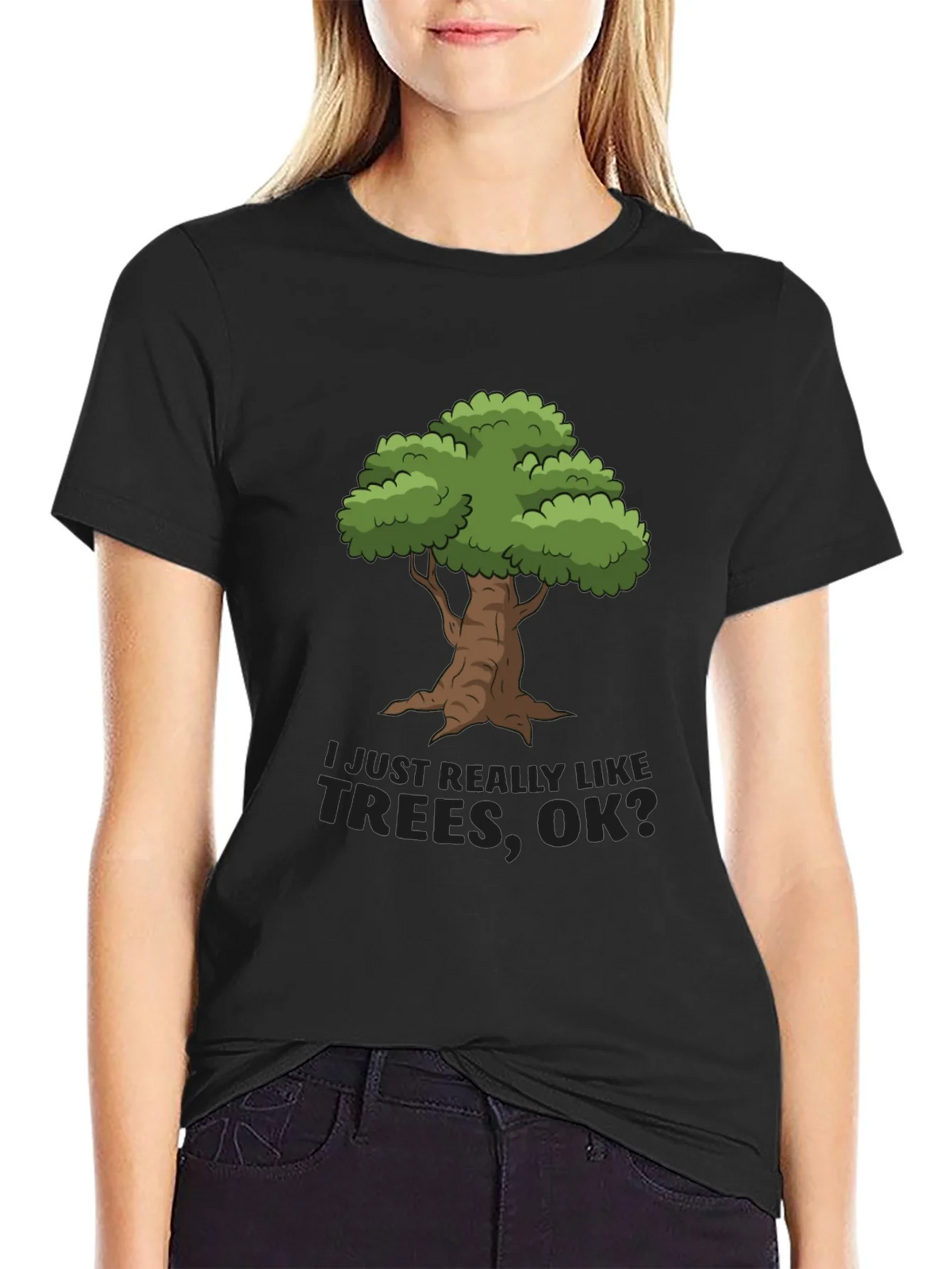 I Just Really Like Trees OK? T-Shirt product image 5