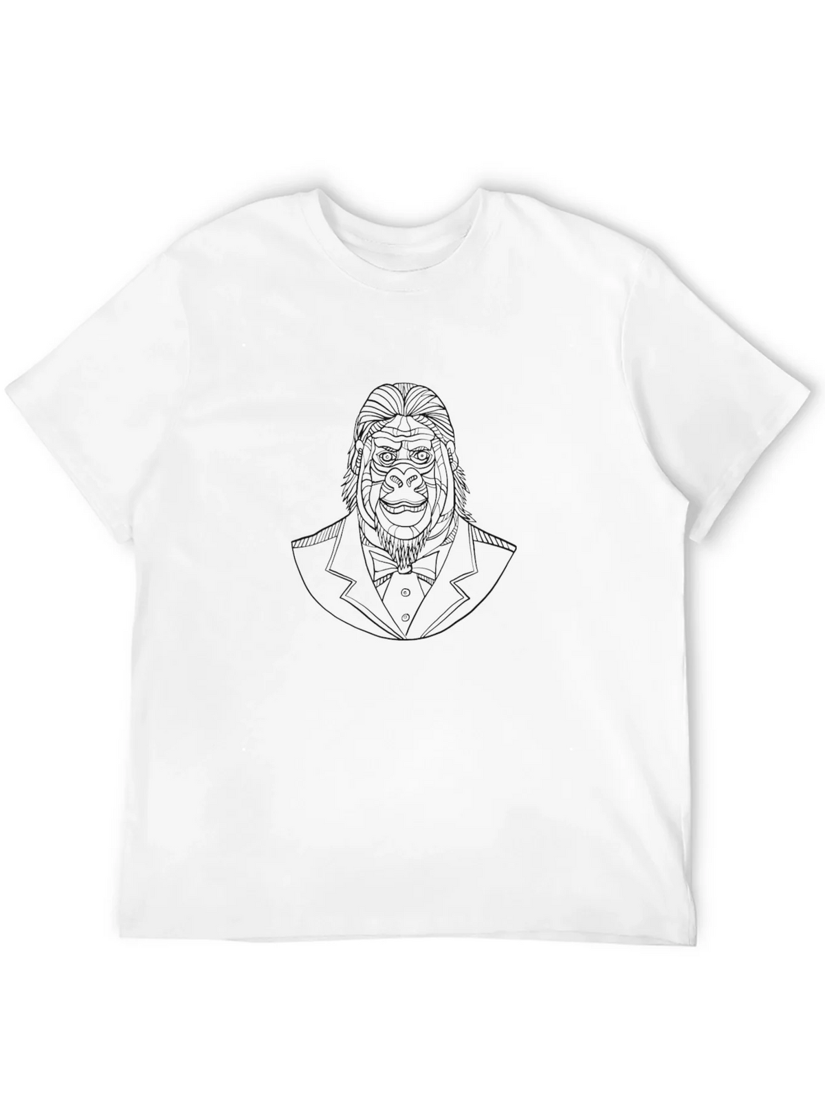 Classic Black Crew Neck Short Sleeve T-Shirt product image 3