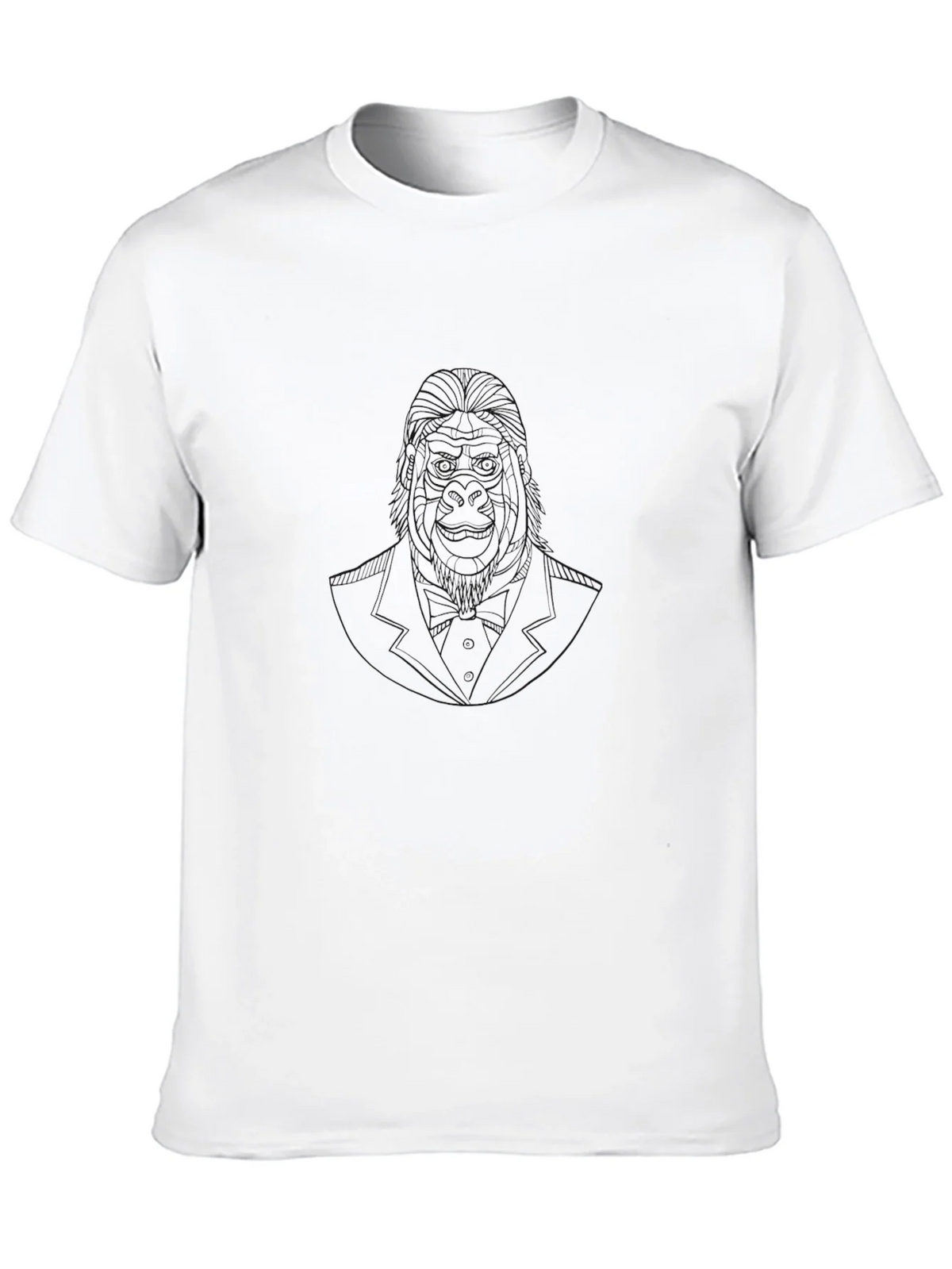 Classic Black Crew Neck Short Sleeve T-Shirt product image 12