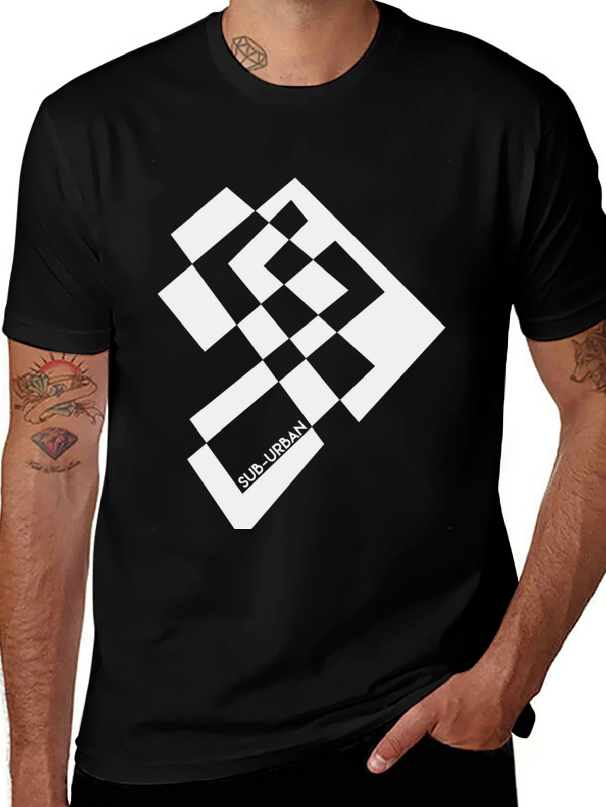 Sub-Urban Graphic Tee - Black product image 1
