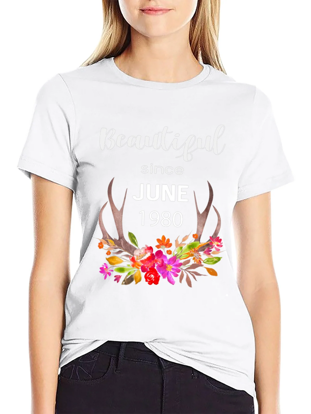 Beautiful Since June 1980 T-Shirt product image 2