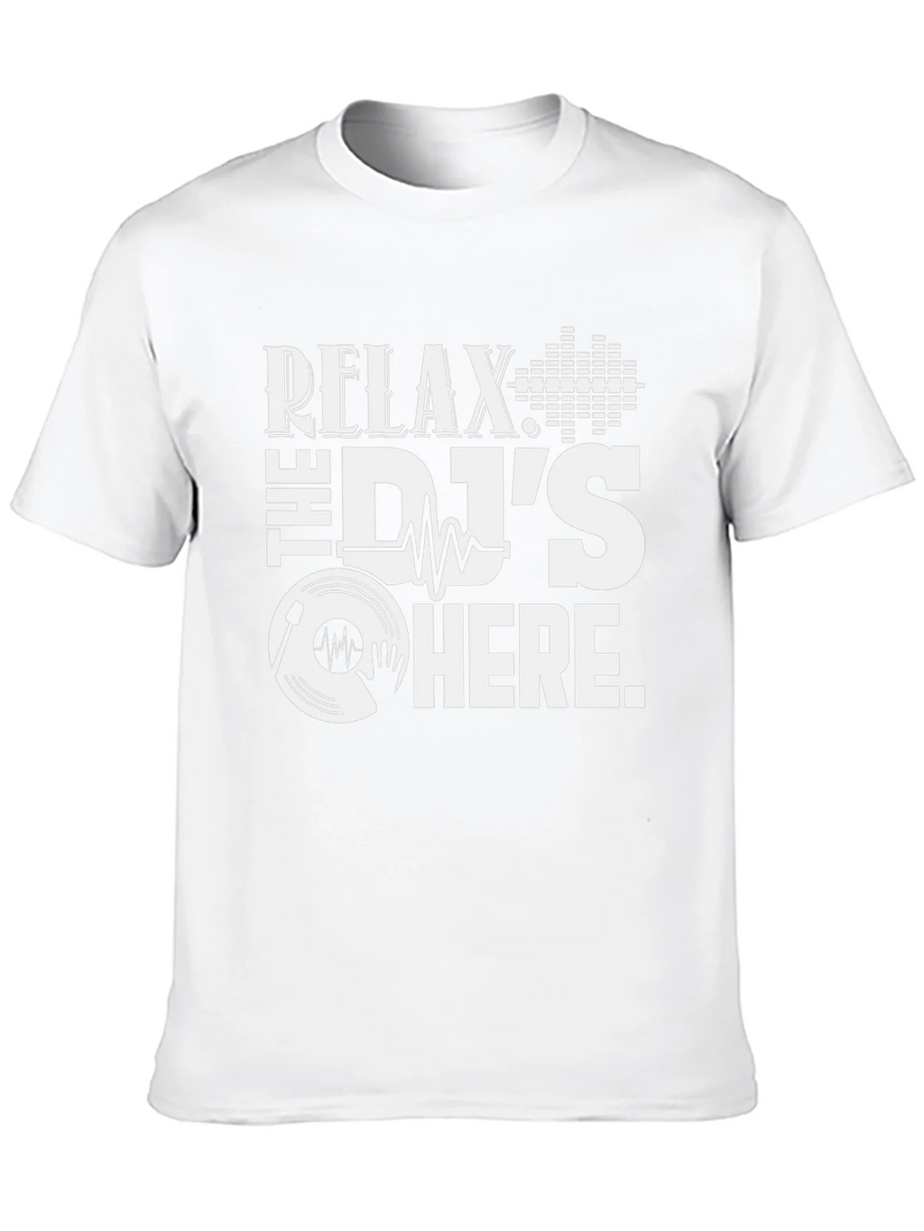 Relax The DJs Here Black T-Shirt product image 12