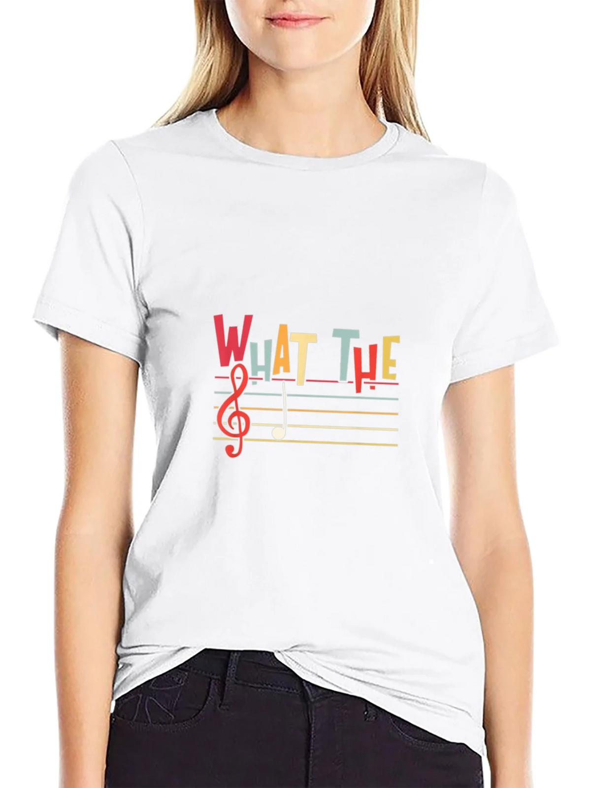 Funny Music T-Shirt - What The Note product image 11