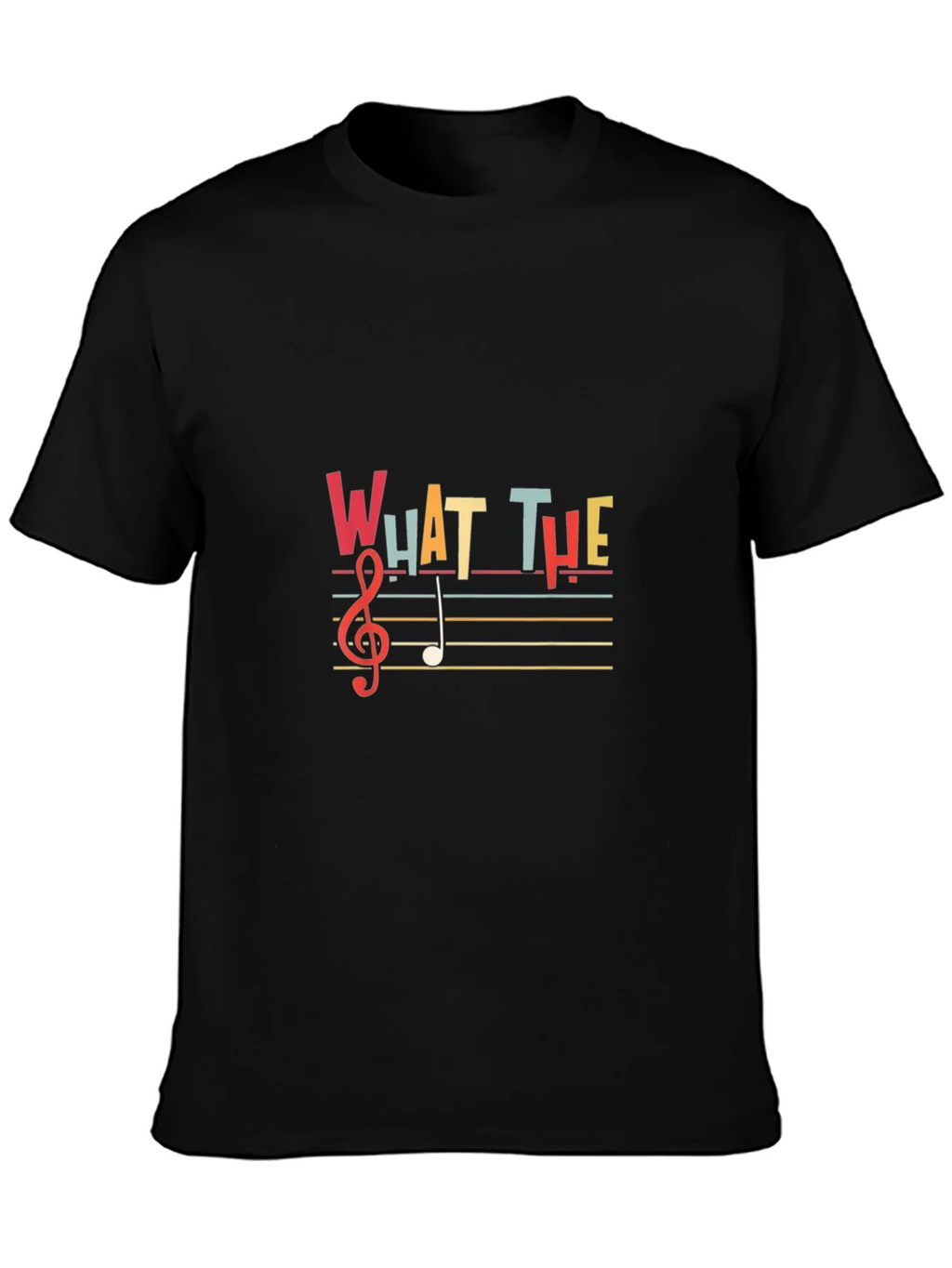 Funny Music T-Shirt - What The Note product image 6