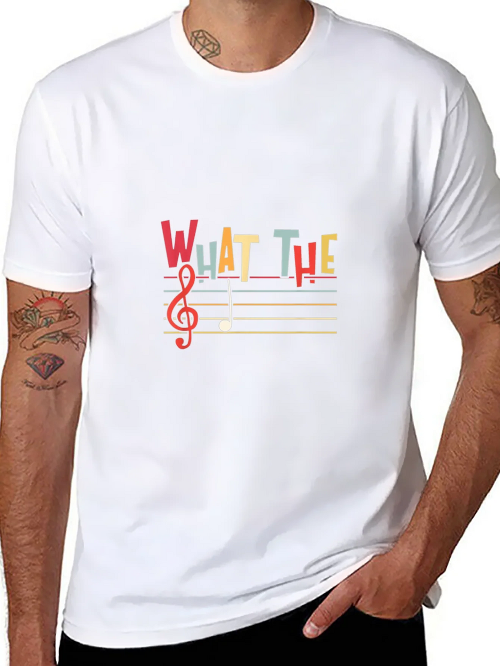 Funny Music T-Shirt - What The Note product image 10