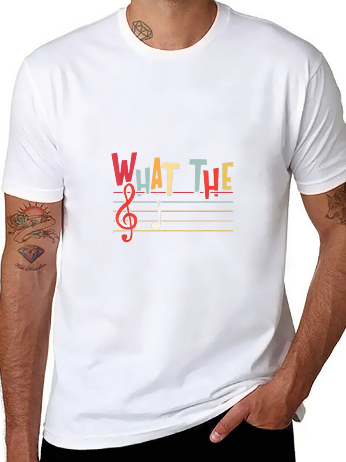 Funny Music T-Shirt - What The Note product image 10