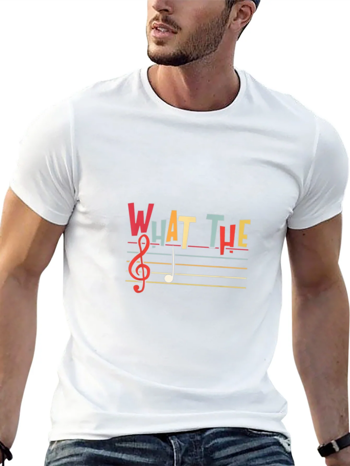 Funny Music T-Shirt - What The Note product image 4