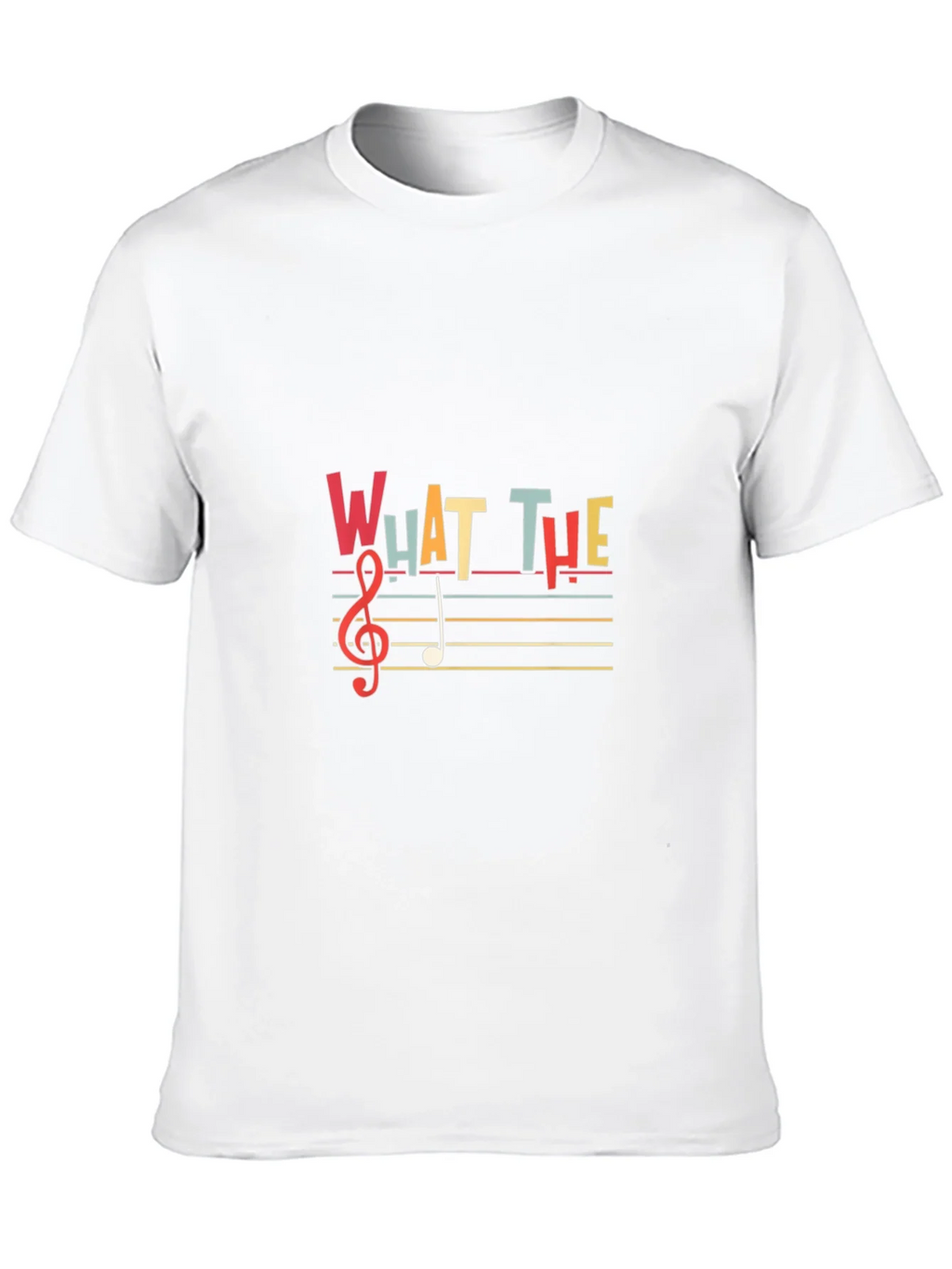 Funny Music T-Shirt - What The Note product image 12