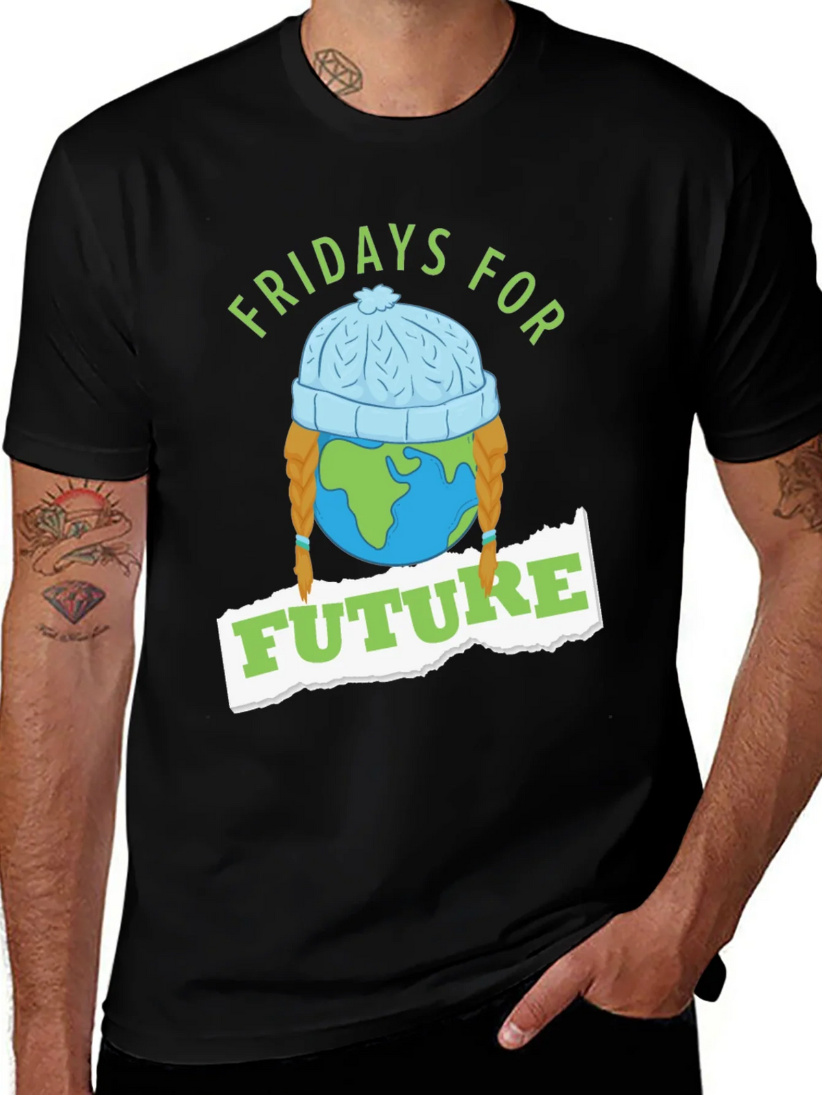 Fridays For Future Earth Graphic T-Shirt product image 1